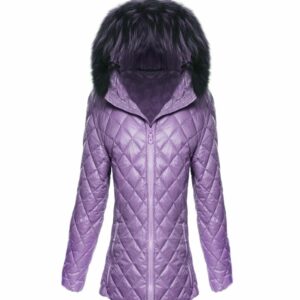 next skin female purple jacket