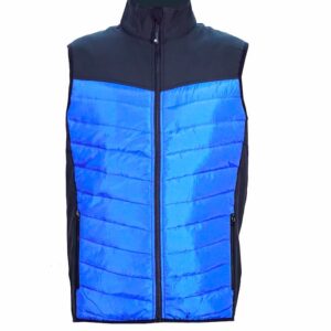 next skin half sleeve blue and black jacket
